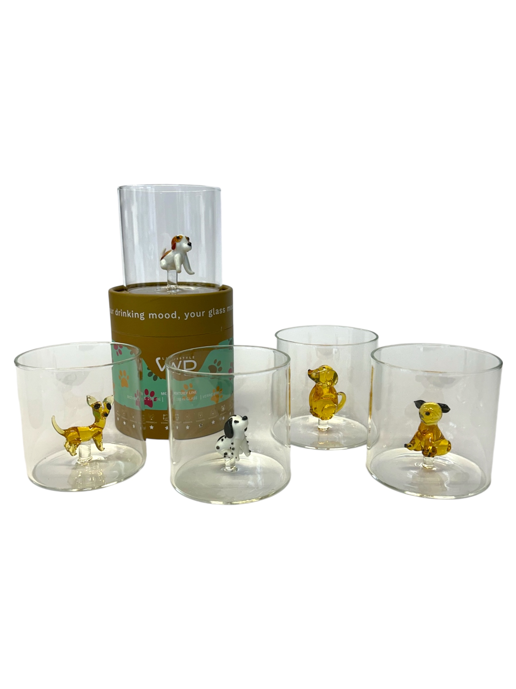 Bicchiere WD lifestyle cane beagle - immagine 2