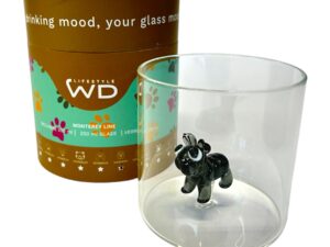Bicchiere WD lifestyle cane bulldog